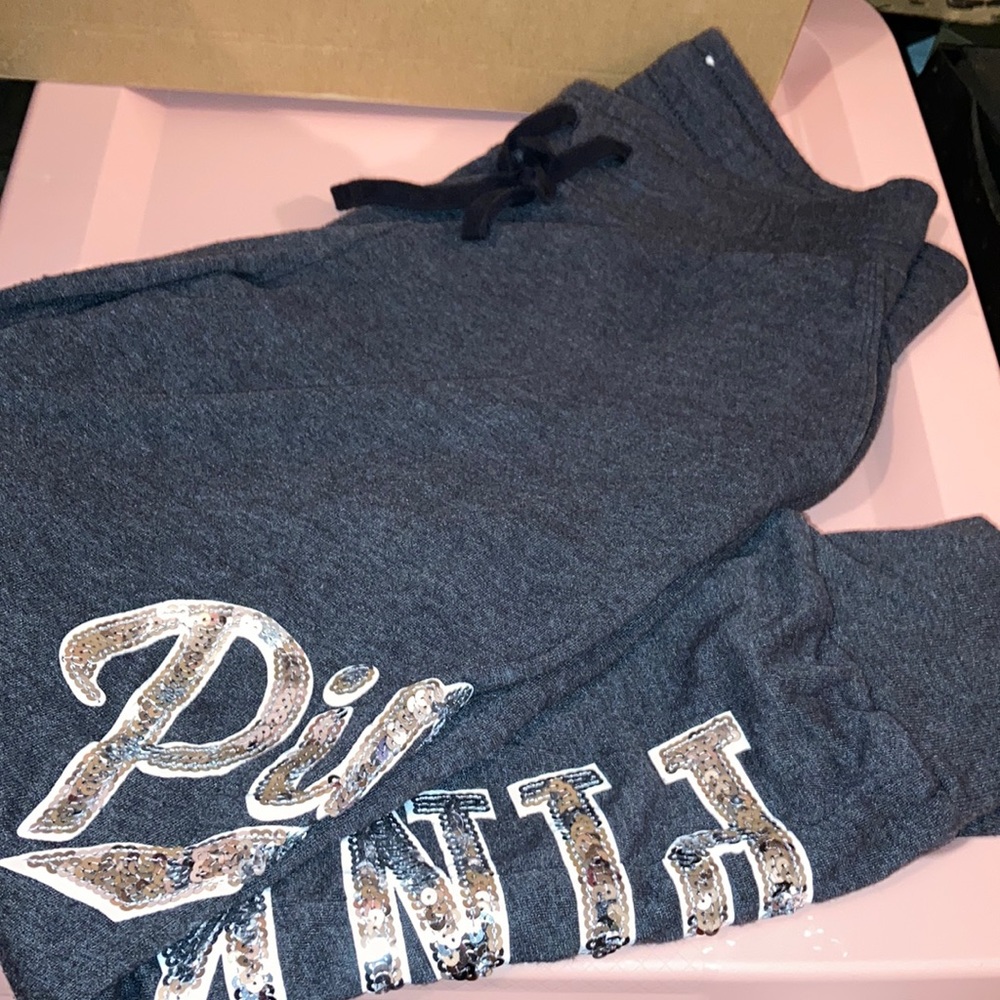 PINK BLING JOGGERS